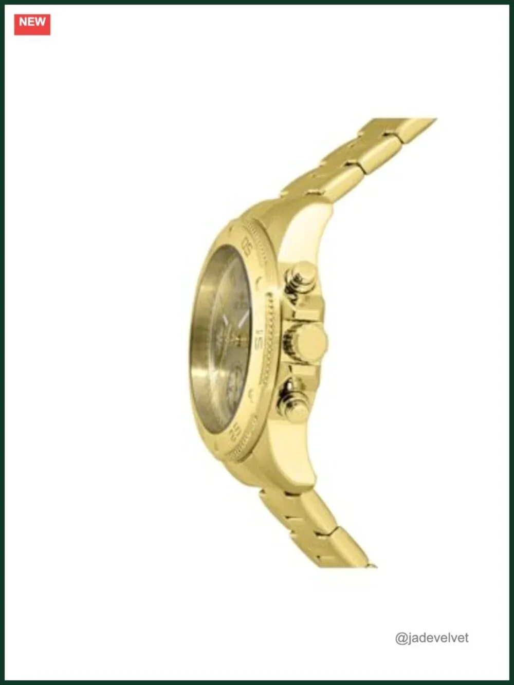 Invicta Wildflower Quartz Watch 38mm Stainless Steel Chronograph Water Resistant